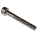 RS PRO Plain Stainless Steel Hex Socket Cap Screw M4 x 30 mm, Hex Socket Drive, DIN 912, Grade A 187-1308