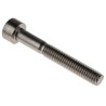 RS PRO Plain Stainless Steel Hex Socket Cap Screw M4 x 30 mm, Hex Socket Drive, DIN 912, Grade A 187-1308