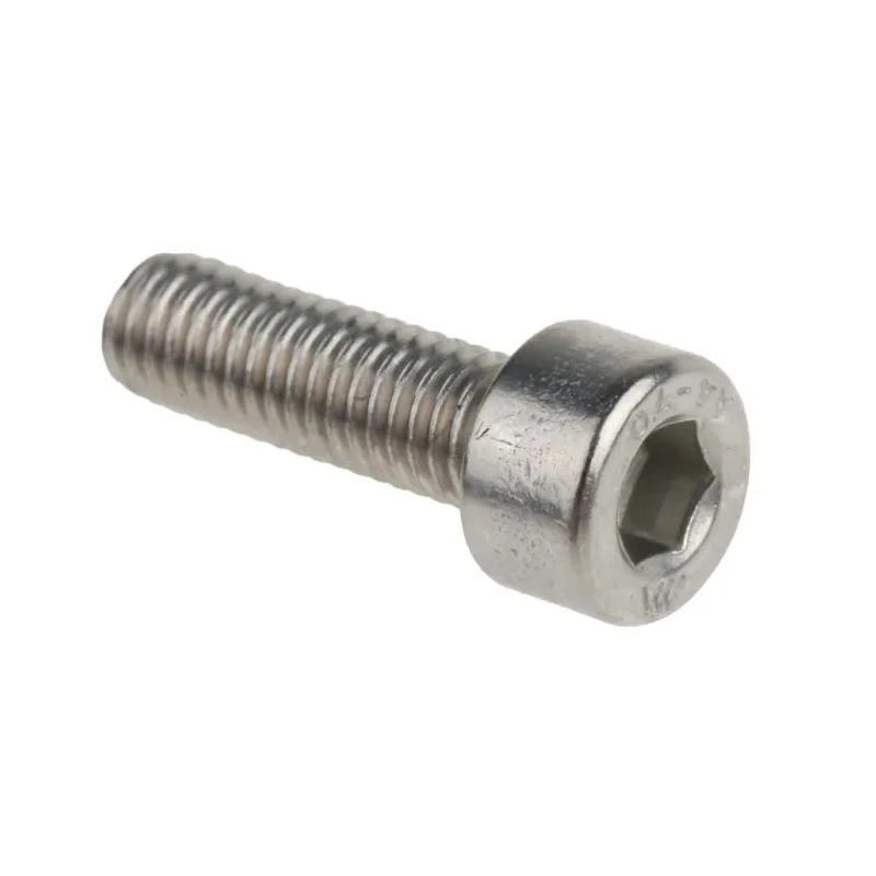 RS PRO Plain Stainless Steel Hex Socket Cap Screw M5 x 16 mm DIN 912 A4 Grade 187-1320