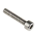 RS PRO Plain Stainless Steel Hex Socket Cap Screw M5 x 25 mm 187-1342