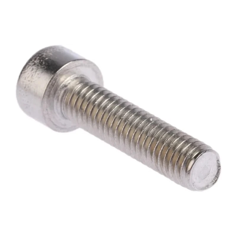 RS PRO Plain Stainless Steel Hex Socket Cap Screw M6 x 25 mm 187-1421
