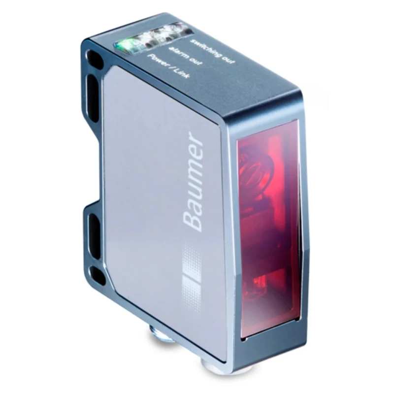 Baumer Distance Sensor Block Sensor 150 mm to 1.5 m Detection Range, Analogue Output, IP67 Rated OM70-L1500.HH1500.VI