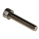 RS PRO Plain Stainless Steel Hex Socket Cap Screw, Hex Socket Drive, M6 x 30 mm 187-1437