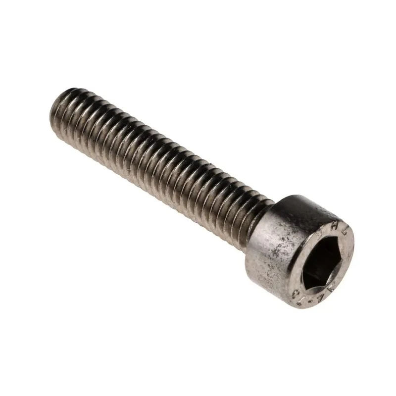 RS PRO Plain Stainless Steel Hex Socket Cap Screw, Hex Socket Drive, M6 x 30 mm 187-1437