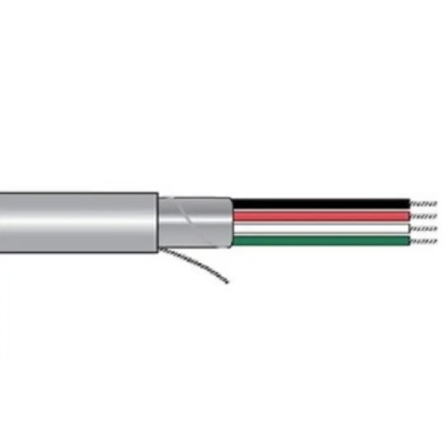 Alpha Wire Alpha Essentials Communication & Control Control Cable 7 Cores 22 AWG Screened 305 m Grey Polyvinyl 1297C SL001