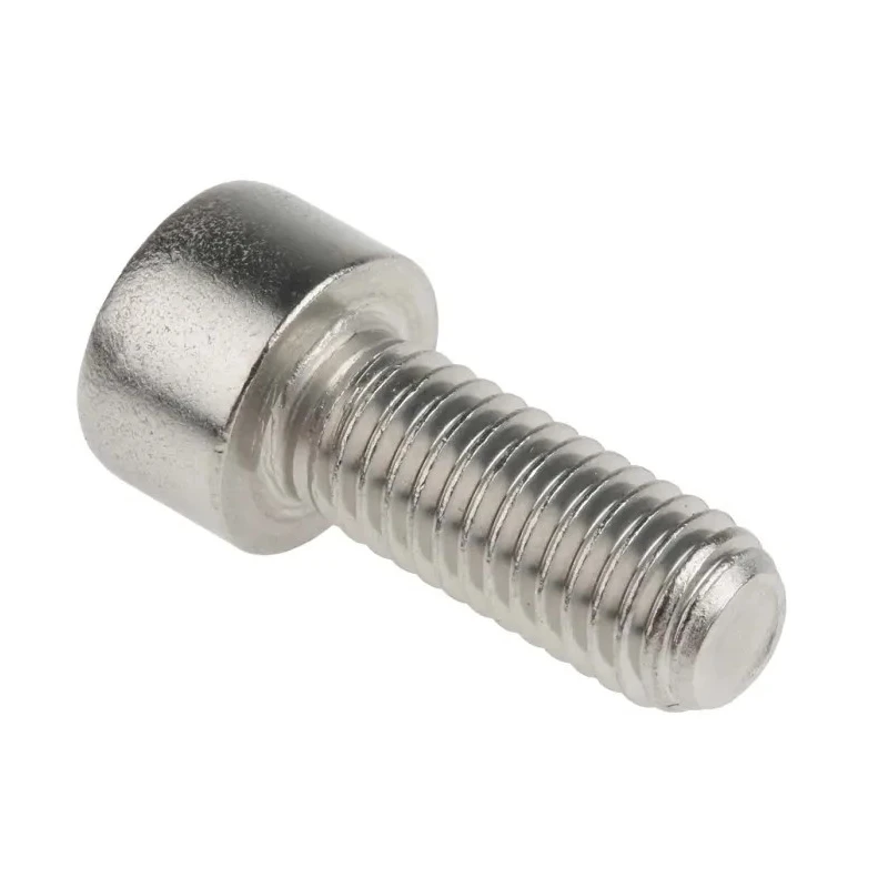 RS PRO Plain Stainless Steel Hex Socket Cap Screw M8 x 20 mm DIN 912 A Grade 187-1487