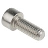 RS PRO Plain Stainless Steel Hex Socket Cap Screw M8 x 20 mm DIN 912 A Grade 187-1487