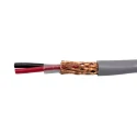 Alpha Wire Alpha Essentials Communication & Control Control Cable 2 Cores 0.33mm² 22 AWG Screened 305m Grey 1736C SL001