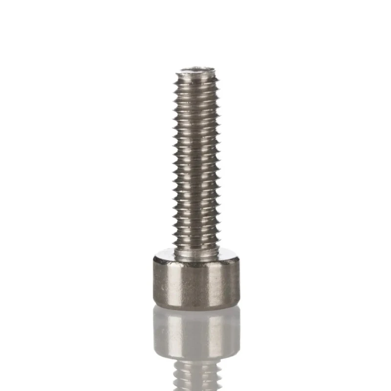RS PRO Plain Stainless Steel Hex Socket Cap Screw, Hex Socket Drive, M8 x 30 mm 187-1500