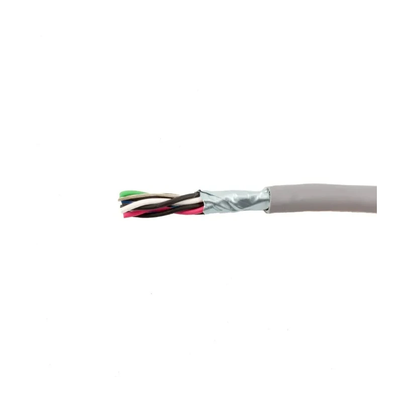 Alpha Wire Alpha Essentials LSZH Communication & Control Series Data Cable 2 Pairs 4 Cores 305m Grey Sheath 2466L SL001
