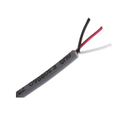 Alpha Wire Alpha Essentials LSZH Communication & Control Series Data Cable 2 Pairs 3 Cores 0.35 mm² 305 m Slate 1173L SL001