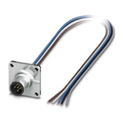 Phoenix Contact Sensor Actuator Cable Male 5 Way M12 to 5 Way Free Cable End 500mm 60V IP67 1441642