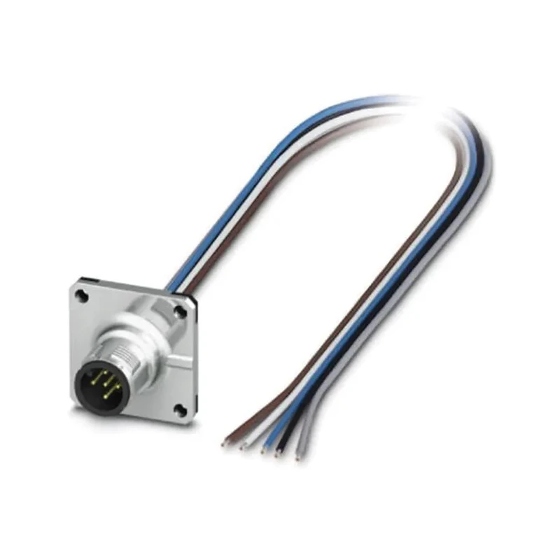 Phoenix Contact Sensor Actuator Cable Male 5 Way M12 to 5 Way Free Cable End 500mm 60V IP67 1441642
