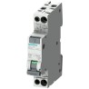 Siemens Residual Current Circuit Breaker with Overload Protection, 4A Current Rating, 1-Pole, 30 mA Trip 5SV1316-7KK04