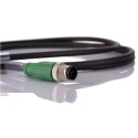 Phoenix Contact Sensor Actuator Cable 5 Contacts Male to Female Straight Connectors 1.5 m PUR Jacket 60V IP67 1500907