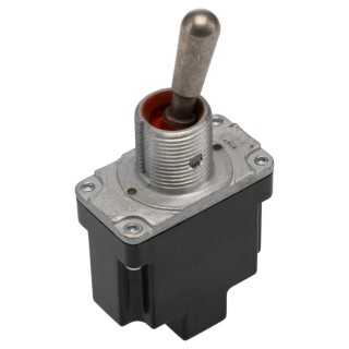 Honeywell Technologies Toggle Switch, Bushing Mount, On-Off, SPST, Screw Terminal, 277 V AC, 15A 1TL1-2