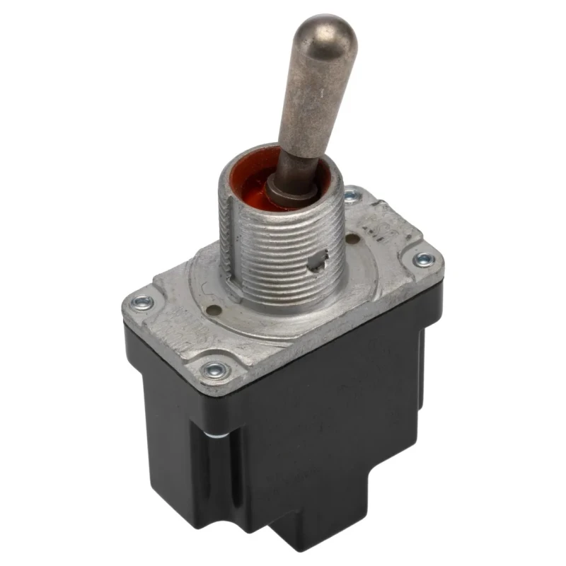 Honeywell Technologies Toggle Switch, Bushing Mount, On-Off, SPST, Screw Terminal, 277 V AC, 15A 1TL1-2