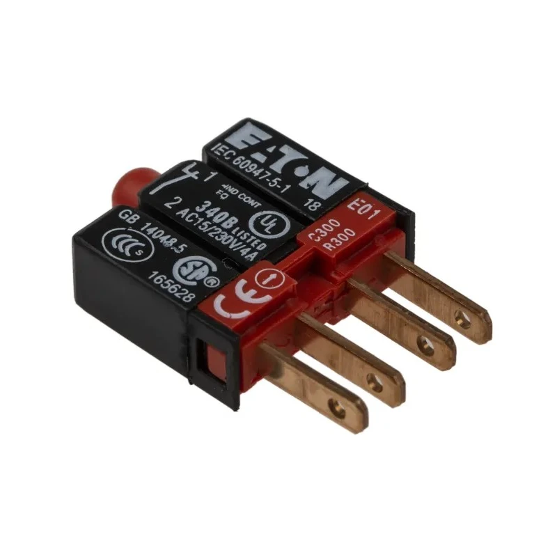 Eaton RMQ16 Series Contact Block 250V, 5V, 1 NC Blade Terminal, 4A Current Rating RMQ16
