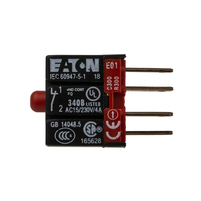 Eaton RMQ16 Series Contact Block 250V, 5V, 1 NC Blade Terminal, 4A Current Rating RMQ16