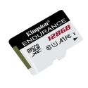 Kingston 128GB MicroSD Memory Card UHS 1 U1 Class 10 TLC NAND Flash SDCE/128GB