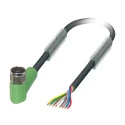PHOENIX CONTACT Sensor Actuator Cable Female 8 way M8 to 8 way M8, 3 m, 30V, Polyurethane Jacket 1404192