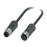 Phoenix Contact Sensor Actuator Cable Male 4 Way M12 to Female 4 Way M12, Polyurethane Jacket 2m 250V 1454105