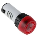Carlo Gavazzi PL 22S Series Red Beacon-Buzzer Combination, 95 dB Sound Level, , Panel Mount, 380V AC/DC, 15-20mA IP40