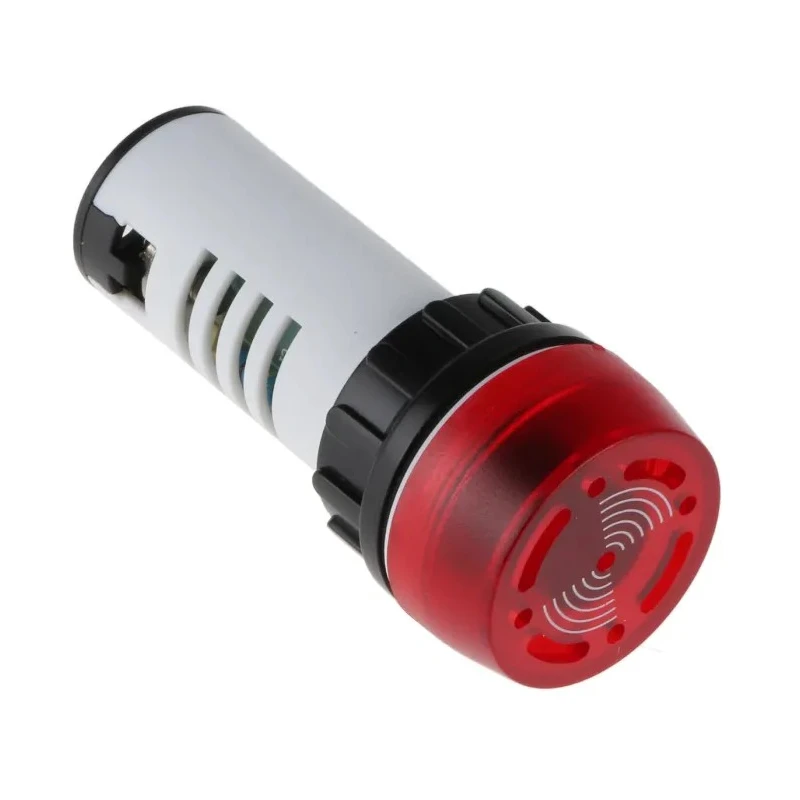 Carlo Gavazzi PL 22S Series Red Beacon-Buzzer Combination, 95 dB Sound Level, , Panel Mount, 380V AC/DC, 15-20mA IP40