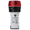 Carlo Gavazzi PL 22S Series Red Beacon-Buzzer Combination, 95 dB Sound Level, , Panel Mount, 380V AC/DC, 15-20mA IP40