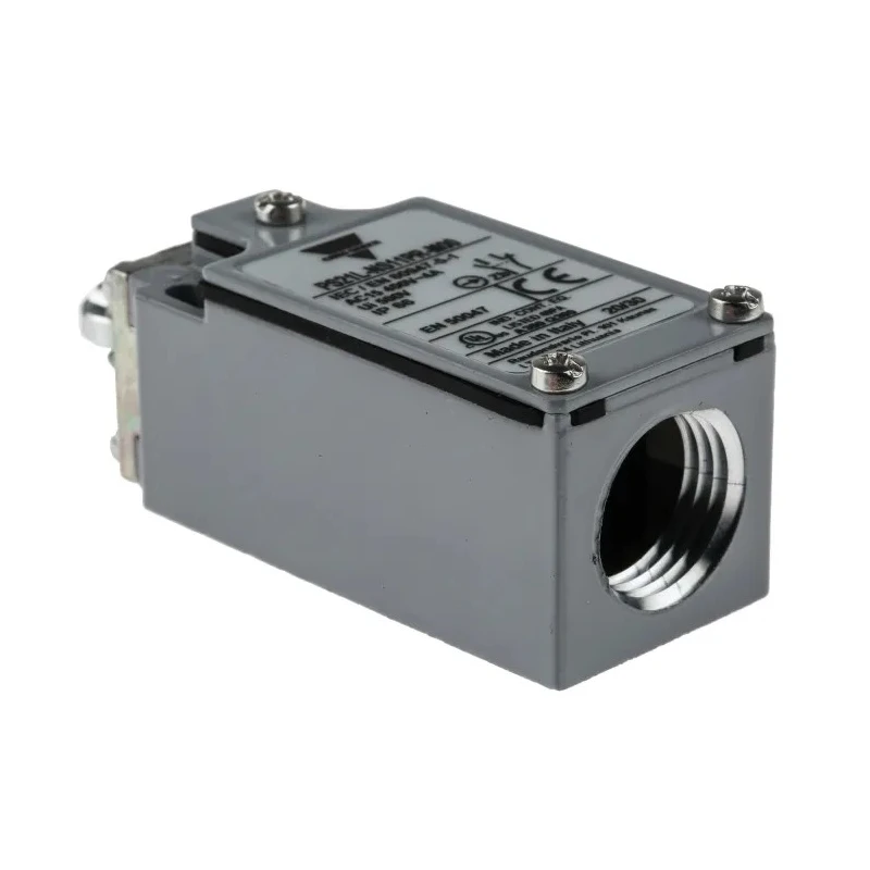 Carlo Gavazzi PS21L Series Roller Plunger Limit Switch 1 NO/1 NC IP66 Zinc Housing 400V AC 1.8A PS21L-NS11PR-M00
