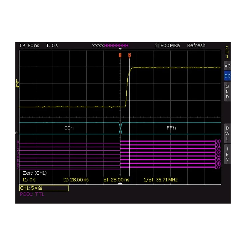 Rohde & Schwarz 300 MHz Bench Oscilloscope 2-Channel RTC1000 Series 