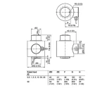 Siemens SIWAREX WL Series Load Cell Compression Sensor Stainless Steel IP68 7MH5108-5GD00