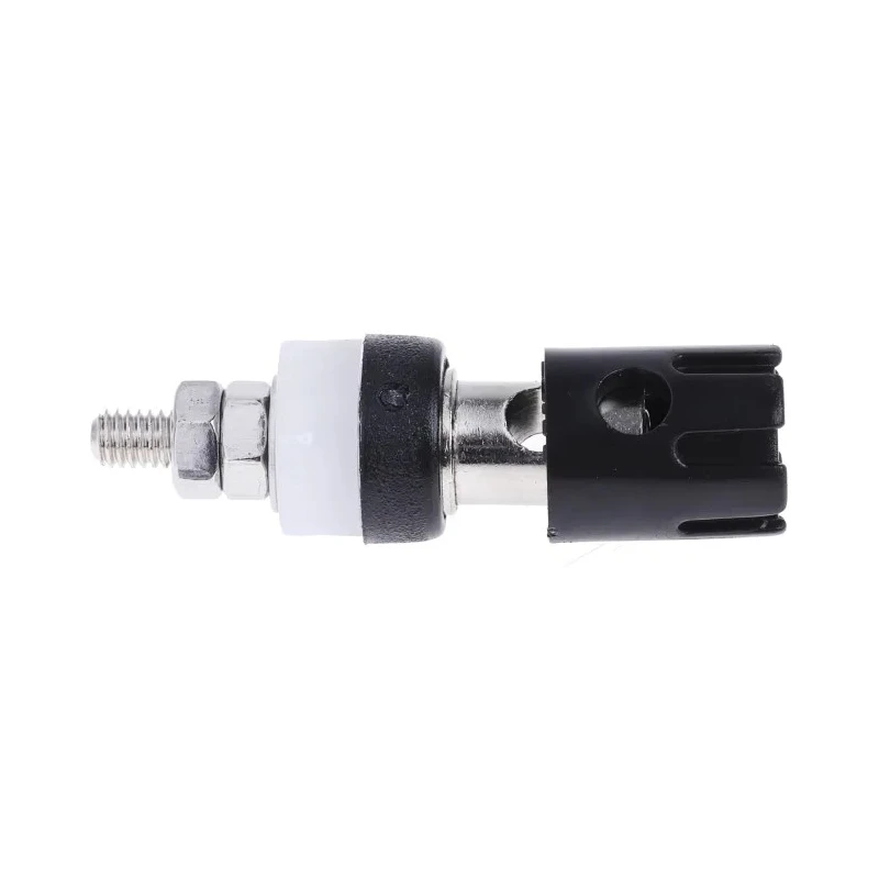 RS PRO Red and Black 15A Binding Post with Gold Plated Contact, 48V, 7.2mm Hole Diameter 187-3803