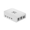 Okdo White ABS Raspberry Pi Case for Raspberry Pi 4 Model B 95mm x 63mm x 30mm ASM-1900138-11