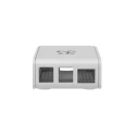 Okdo White ABS Raspberry Pi Case for Raspberry Pi 4 Model B 95mm x 63mm x 30mm ASM-1900138-11