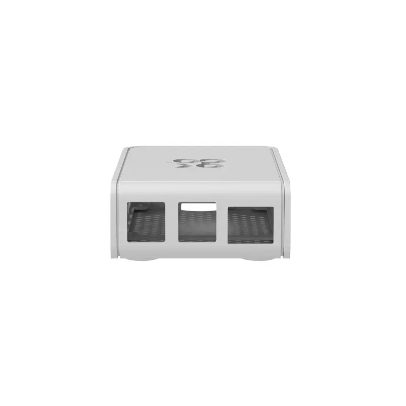 Okdo White ABS Raspberry Pi Case for Raspberry Pi 4 Model B 95mm x 63mm x 30mm ASM-1900138-11
