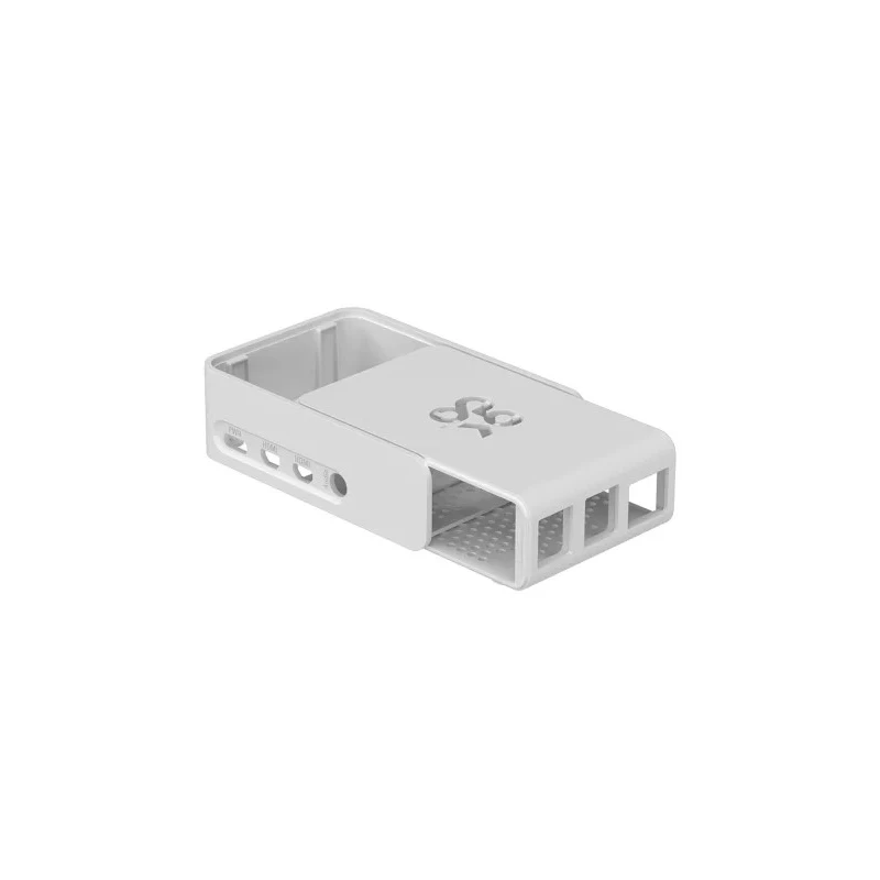 Okdo White ABS Raspberry Pi Case for Raspberry Pi 4 Model B 95mm x 63mm x 30mm ASM-1900138-11