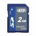 ATP 2 GB Industrial Grade SD Card SD UHS 1 U1 Class 10 SLC NAND AF2GSDI-ZAFXM