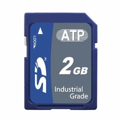 ATP 2 GB Industrial Grade SD Card SD UHS 1 U1 Class 10 SLC NAND AF2GSDI-ZAFXM