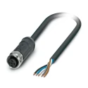 Phoenix Contact Sensor Actuator Cable Female 5 Way M12 to 5 Way Unterminated, 10 m, 60V, PEX Jacket, SAC-5P 1407260