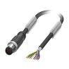 Phoenix Contact Sensor Actuator Cable Male 8 Way M12 to 8 Way Unterminated, Polyurethane Jacket, 10m 1522794