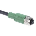 Phoenix Contact Female 8 way Straight to Unterminated Sensor Actuator Cable 10m 30V AC/DC Polyurethane PUR Jacket 1522891