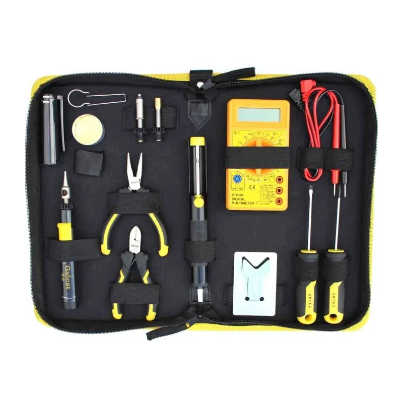 Antex Electronics 60W Gas Soldering Iron Kit, Adjustable Temperature 400°C, Portable Butane Gas Powered with Hot KEB0SZA