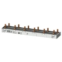 Siemens Copper SENTRON 1 Phase Busbar, 230 V, 63A, 35.2 mm Pitch 5ST3676-0