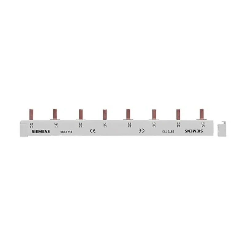 Siemens Copper SENTRON 3 Phase Busbar 400 V AC 1.5 mm Pitch 80A 5ST3713