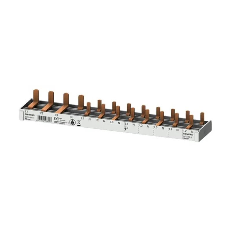 Siemens Copper SENTRON 3 Phase Busbar 230 V 63A 4 Poles Series 5ST 5ST3783-0