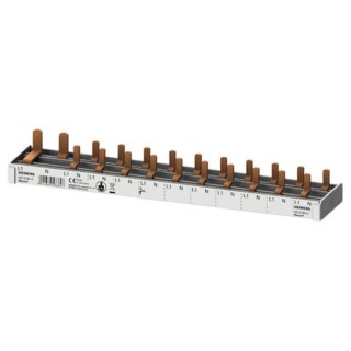 Siemens Copper SENTRON 1 Phase Busbar 230 V 63A 2 Poles 5ST3784-0