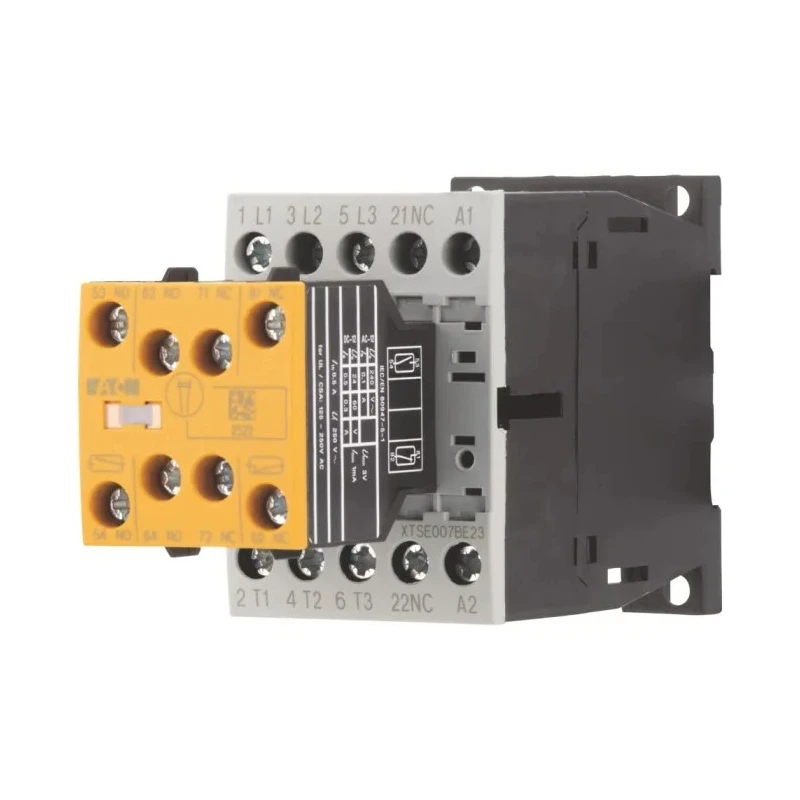 Eaton DILMS Contactor 3-Pole, 7 A, 3 kW, 24V DC Coil Voltage, 400V AC Contact Voltage 191721 DILMS7-R23(24VDC)