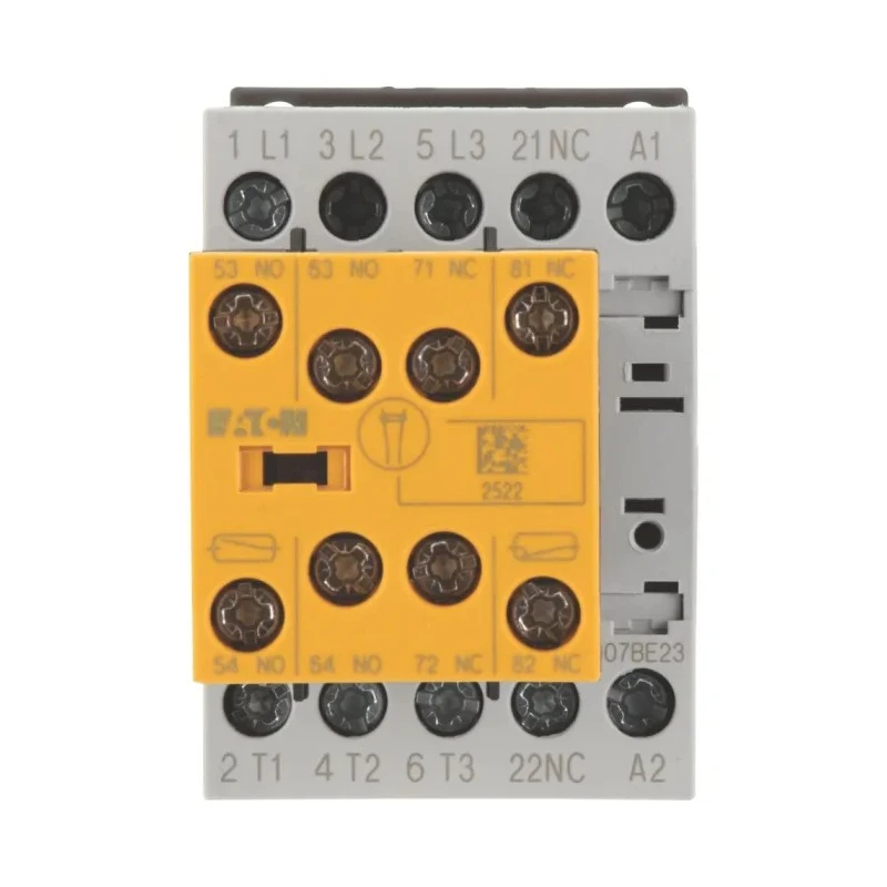 Eaton DILMS Contactor 3-Pole, 7 A, 3 kW, 24V DC Coil Voltage, 400V AC Contact Voltage 191721 DILMS7-R23(24VDC)