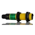 Banner Diffuse Photoelectric Sensor Barrel Sensor 100 mm NPN Output IP69K S18SN6FF100Q